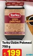 TORKU ÜZÜM PEKMEZİ 750 G fiyat ve kampanya bilgisi